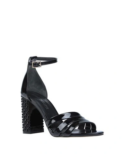 Shop Adele Dezotti Sandals In Black