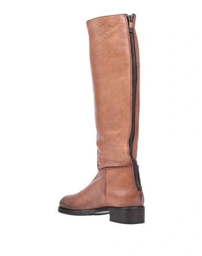 Shop Alberto Fermani Boots In Tan