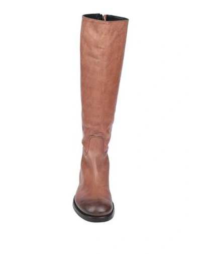 Shop Alberto Fermani Boots In Tan