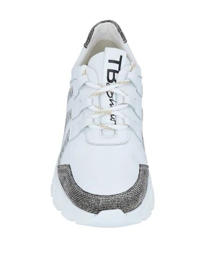 Tosca Blu Sneakers In White