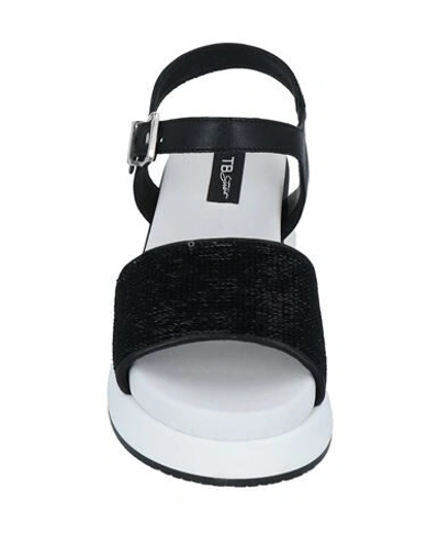 Tosca Blu Sandals In Black