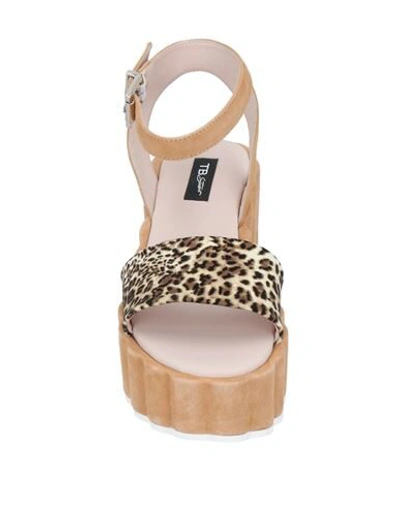 Tosca Blu Sandals In Beige