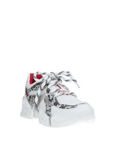 Tosca Blu Sneakers In White