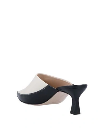 Shop Wandler Mules In Ivory