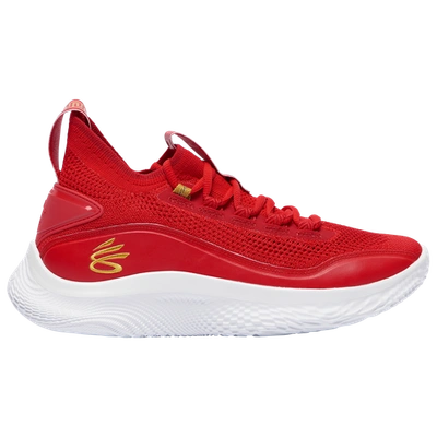 Shop Under Armour Mens Stephen Curry  Curry 8 In Red/white/red