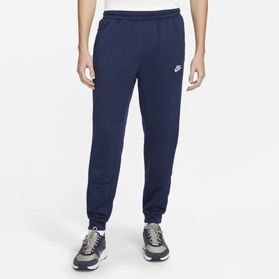Shop Nike Mens  Tribute Joggers In Midnight Navy/white