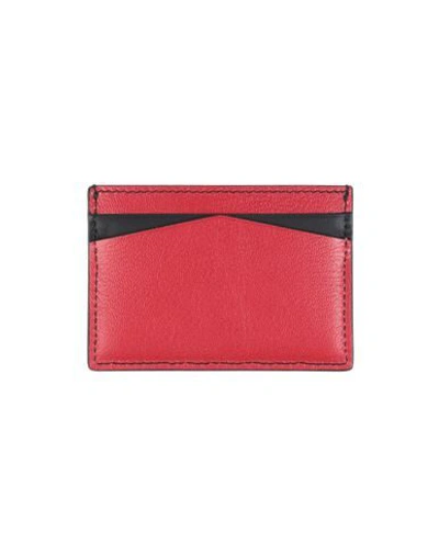 Shop Alexander Mcqueen Wallets In Red