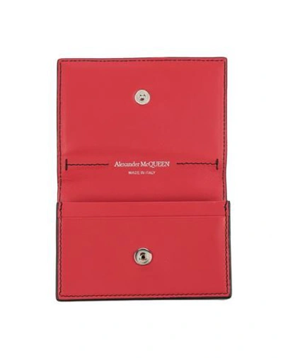 Shop Alexander Mcqueen Document Holders In Red