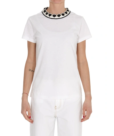 Shop Pinko T-shirt In White