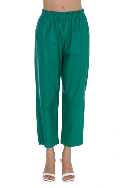 Shop Pinko Pants In Green