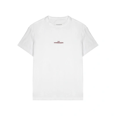 Shop Maison Margiela White Cotton T-shirt