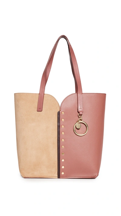 Shop See By Chloé Gaia Tote In Fawn Brown