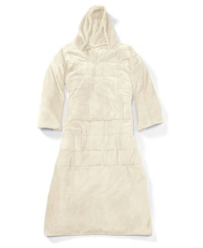 Shop Ella Jayne Wearable Weighted Snuggle Blanket In Natural
