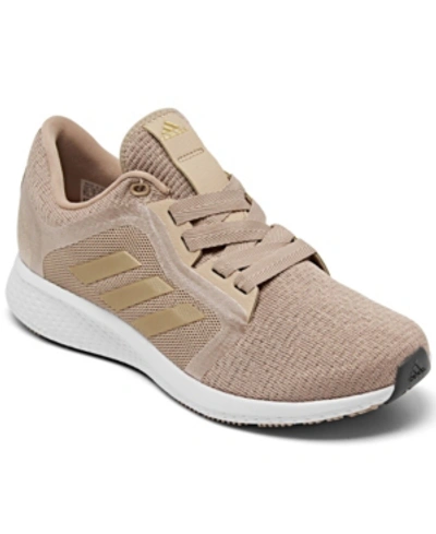 Shop Adidas Originals Adidas Women's Edge Lux 4 Running Sneakers From Finish Line In Ash Pea, Copa
