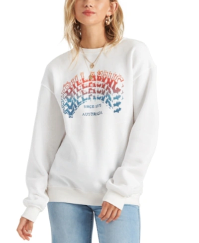 Shop Billabong Juniors' Long-sleeve Sweatshirt In Salt