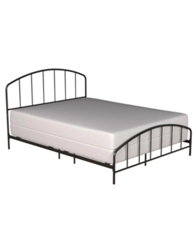 Shop Hillsdale Tolland Arched Spindle Metal Bed, Full In Black