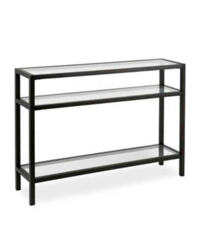 Shop Hudson & Canal Sivil Console Table In Black
