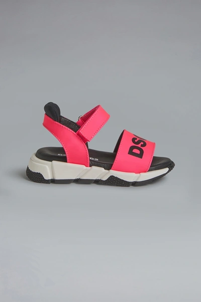 Shop Dsquared2 Infant Sandal In Fuchsia