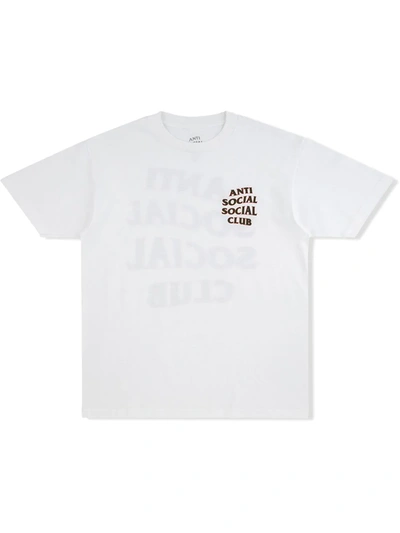 Shop Anti Social Social Club Rodeo Drive T-shirt In White