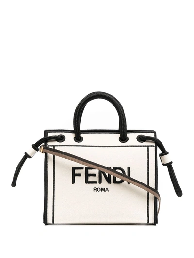 Shop Fendi Bags In Grigio