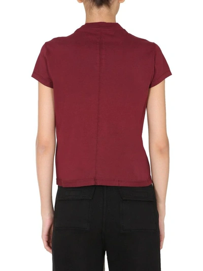 Shop Rick Owens Drkshdw Drkshdw By Rick Owens Women's Burgundy Other Materials T-shirt