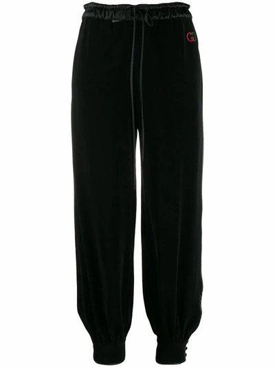 Shop Gucci Women's Black Cotton Pants