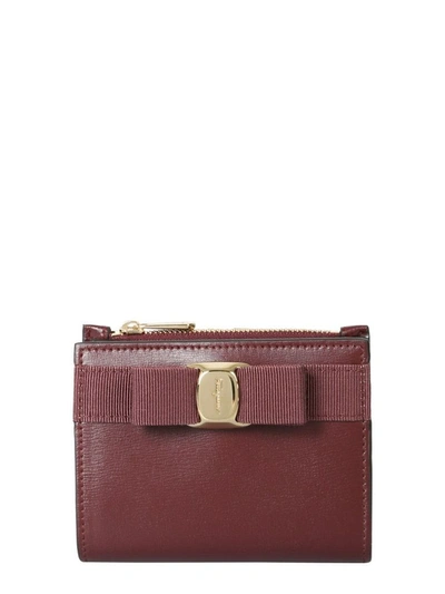 Shop Ferragamo Salvatore  Women's Burgundy Wallet