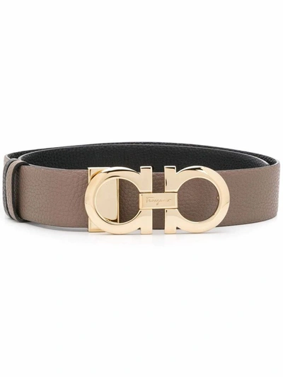 Shop Ferragamo Salvatore  Women's Brown Leather Belt