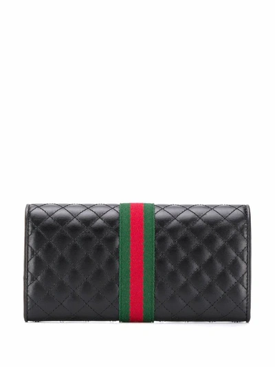 Shop Gucci Women's Black Leather Wallet