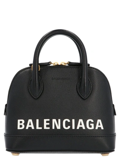 Shop Balenciaga Women's Black Leather Handbag