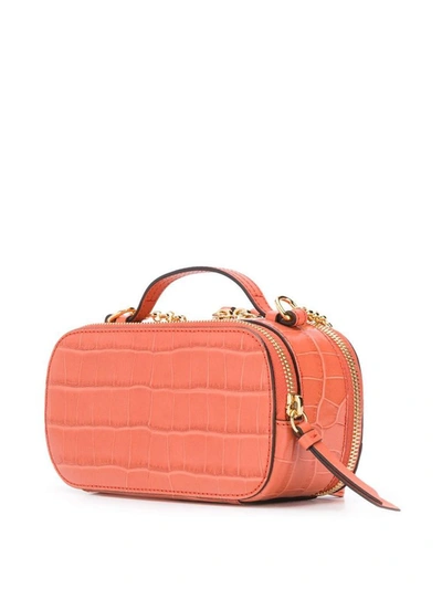 Shop Chloé Women's Orange Leather Shoulder Bag