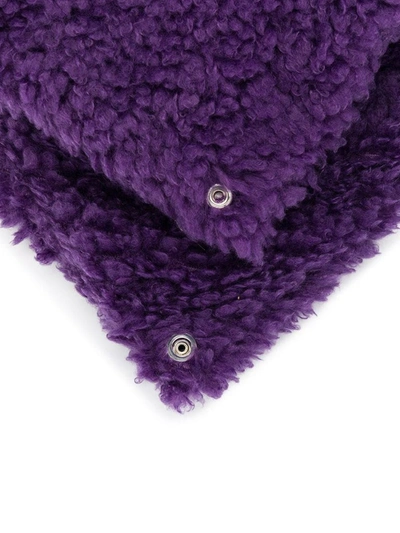 Shop Mm6 Maison Margiela Maison Margiela Women's Purple Polyester Tote