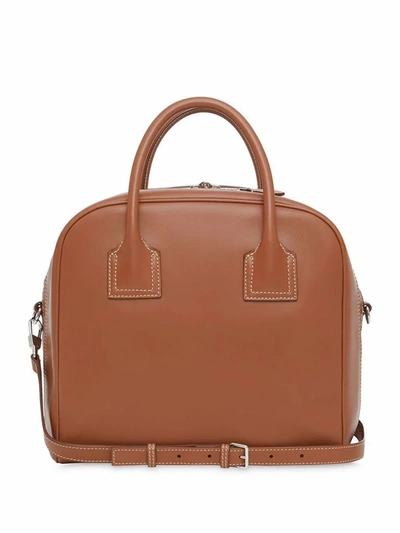 Shop Burberry Women's Brown Leather Handbag