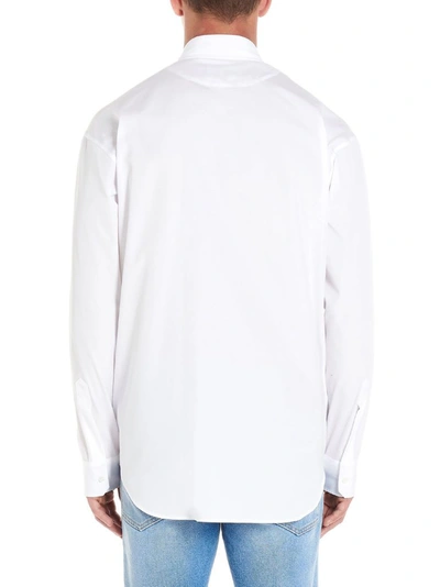 Shop Dsquared2 Men's White Cotton Shirt