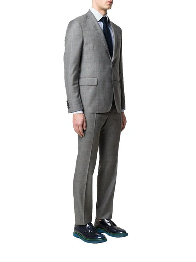 Shop Etro Men's Grey Wool Suit