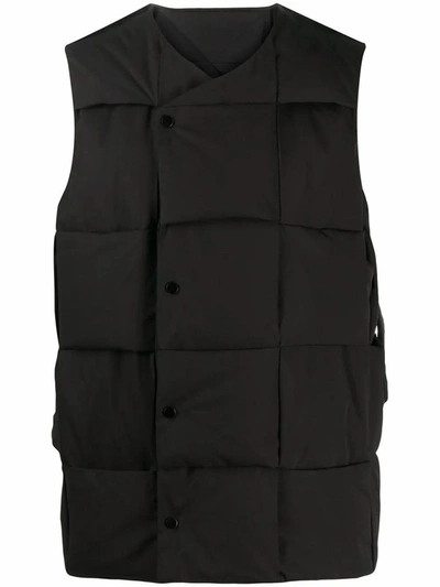 Shop Bottega Veneta Men's Black Cotton Vest