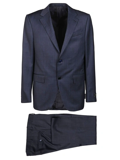 Shop Ermenegildo Zegna Men's Blue Suit