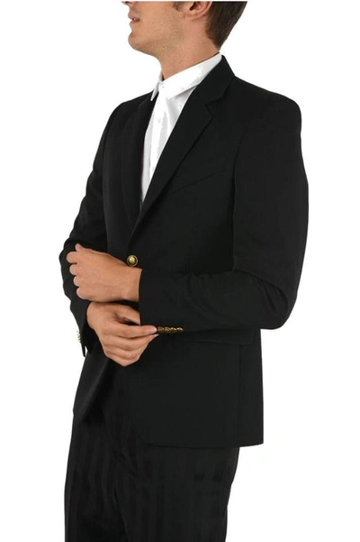 Shop Givenchy Men's Black Polyester Blazer