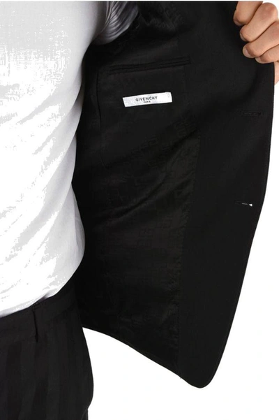 Shop Givenchy Men's Black Polyester Blazer