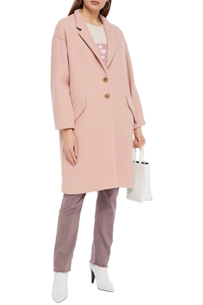 Shop Ba&sh Boris Wool-blend Coat In Blush