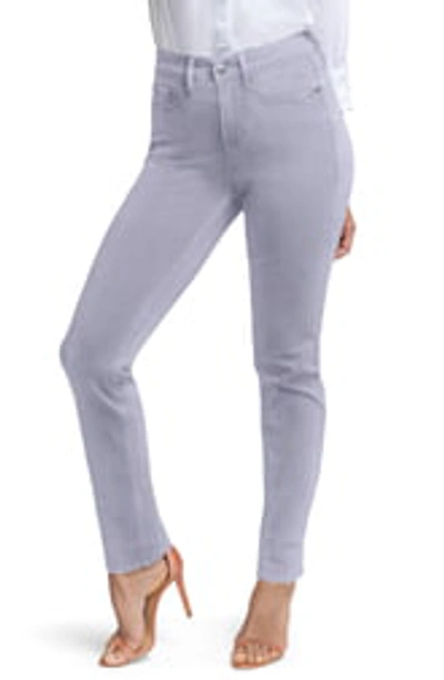 Shop Curves 360 By Nydj Slim Straight Leg Ankle Jeans In Mineral Pigment