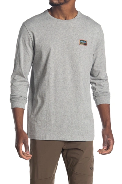 Shop Oakley Factory Pilot Long Sleeve T-shirt In New Granite Hthr