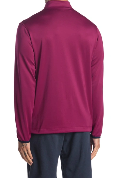 Shop Adidas Golf 3 Stripes Midweight Layering Sweatshirt In Powber/con