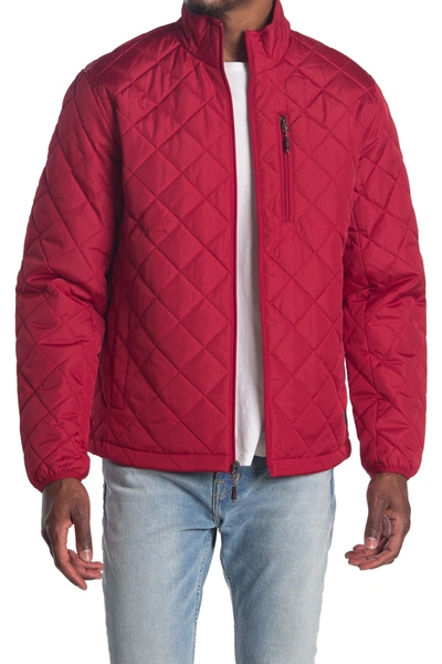 Shop Hawke & Co. Quilted Jacket In Cpepper