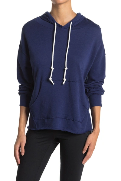 Shop Z By Zella All Together Hoodie In Navy Medieval