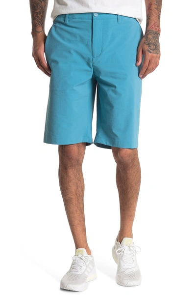 Shop Adidas Golf Adipure Seersucker Shorts In Futoce