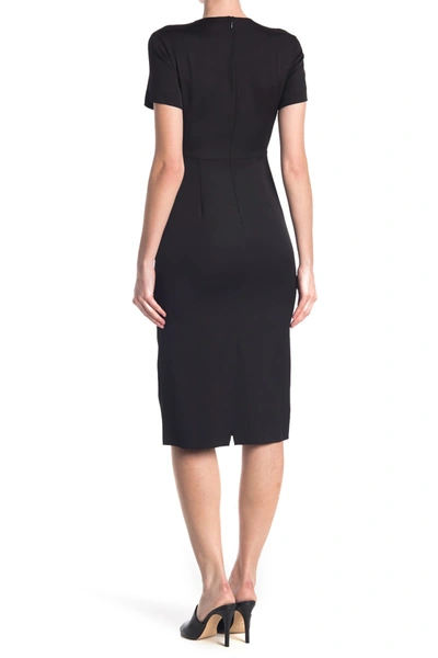 Shop Diane Von Furstenberg Inya Sheath Dress In Black