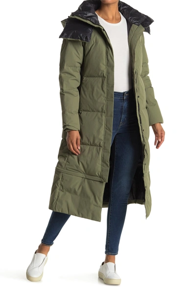 Beloved Winter Dream Water Repellent Parka In Lav Green