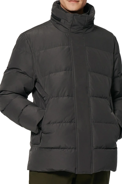 Shop Andrew Marc Stratus Jacket In Charcoal