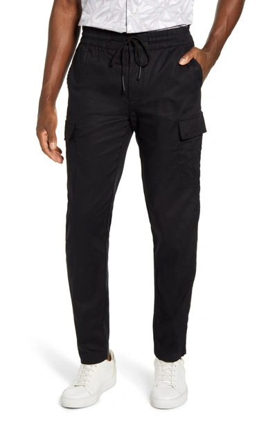 Shop Acyclic Straight Leg Cargo Pants In Black